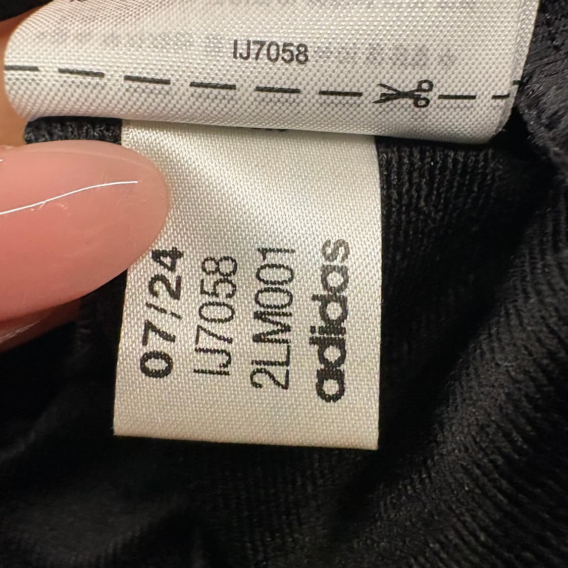 [정품/M] 아디다스 파이어버드 트랙탑 져지 블랙 b17 상품이미지7