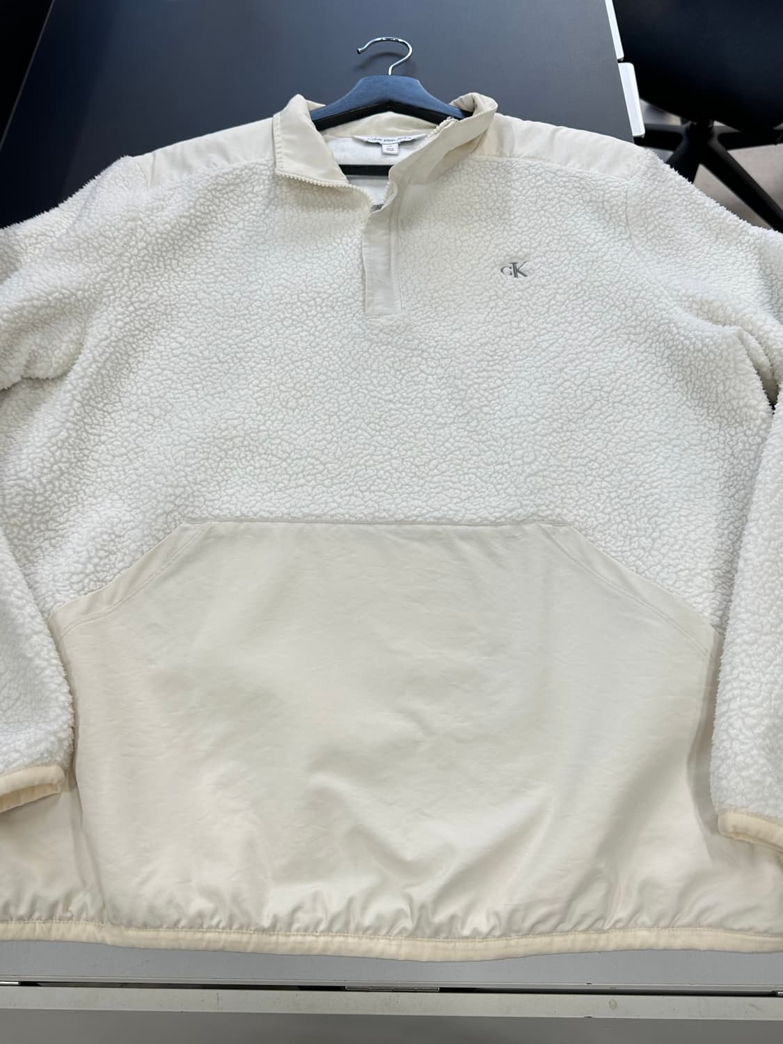 캘빈클라인 CK 자수 플리스 아노락 상품이미지5