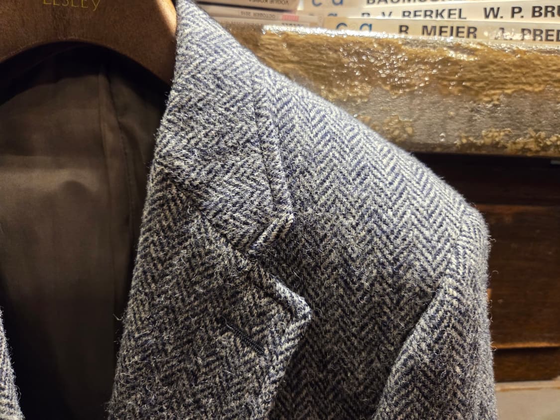 80's 유니온 메이드 해리스트위드자켓 상품이미지4