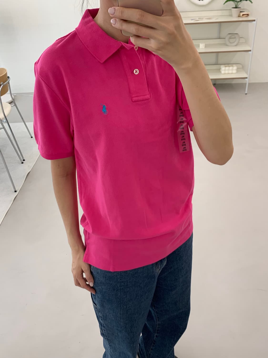 폴로 랄프로렌 보이즈 반팔 카라티 XL(20) 상품이미지6