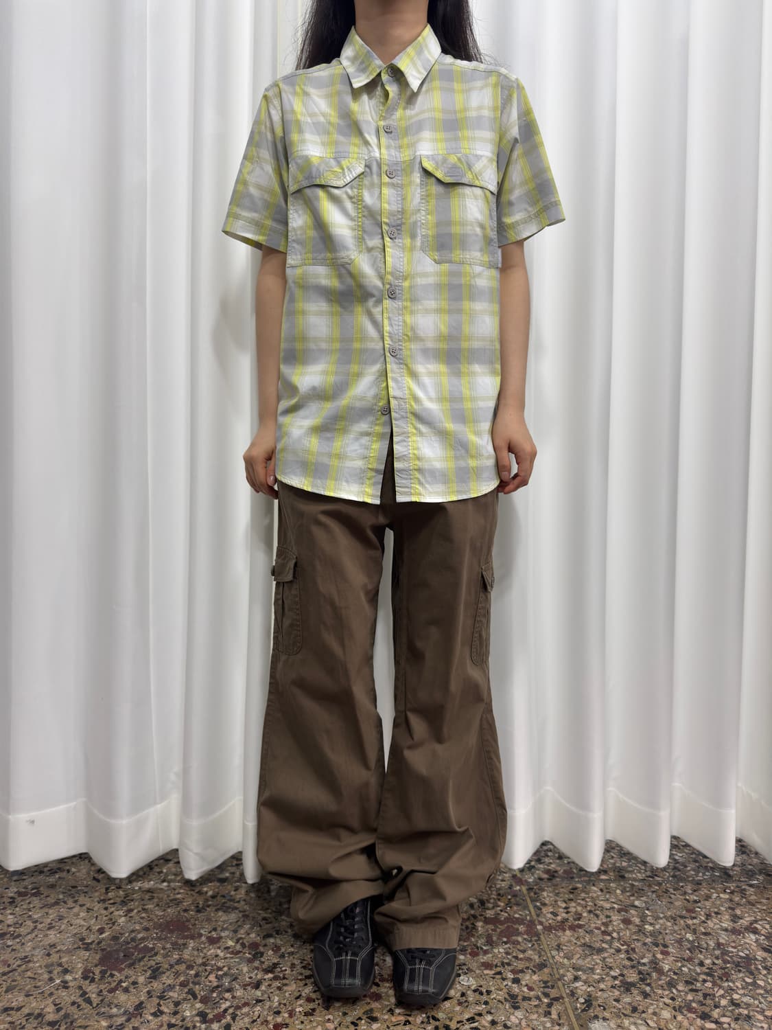 columbia check pocket shirt 상품이미지2