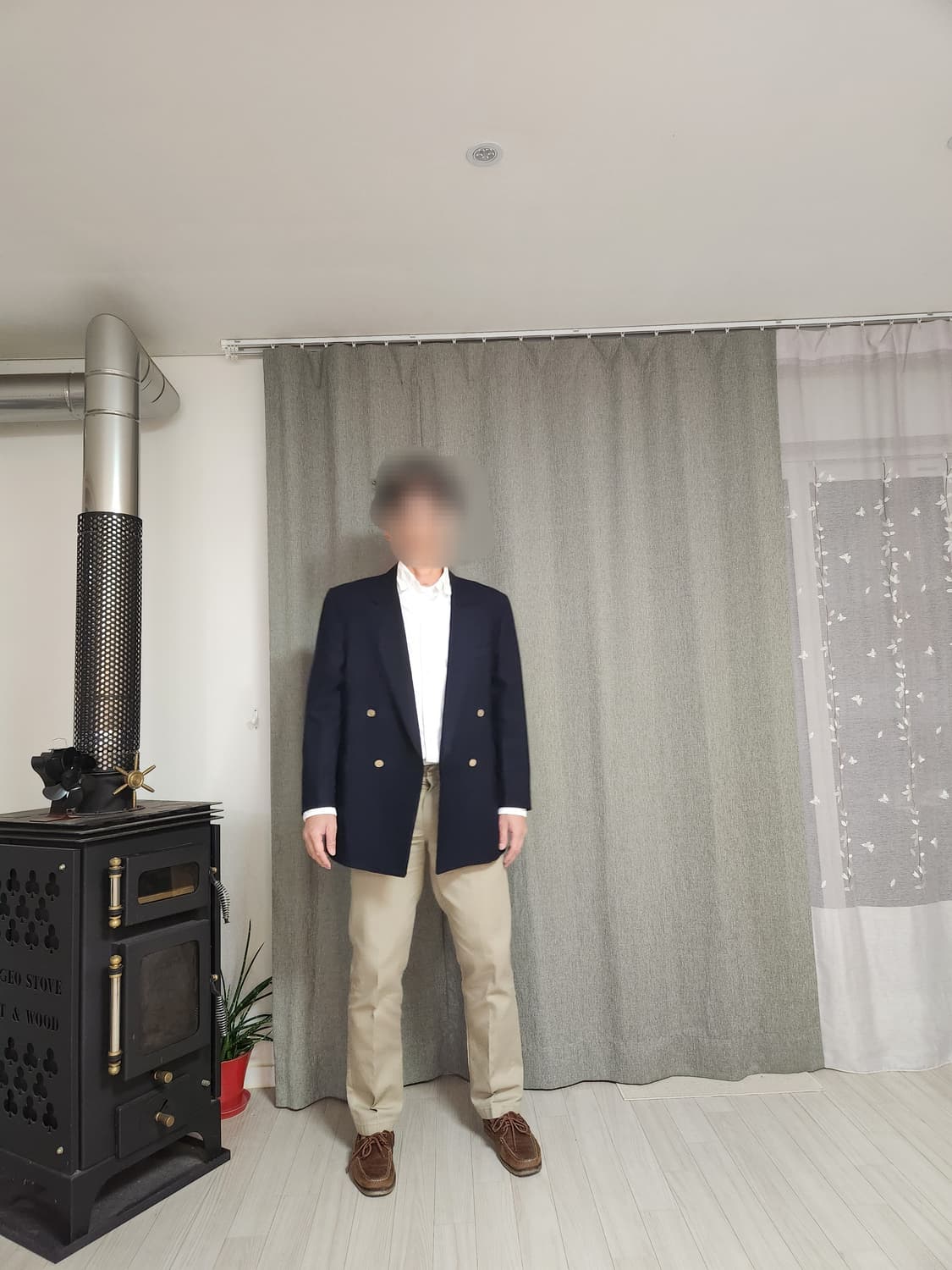 버버리 금장 더블 블레이저 자켓  상품이미지10