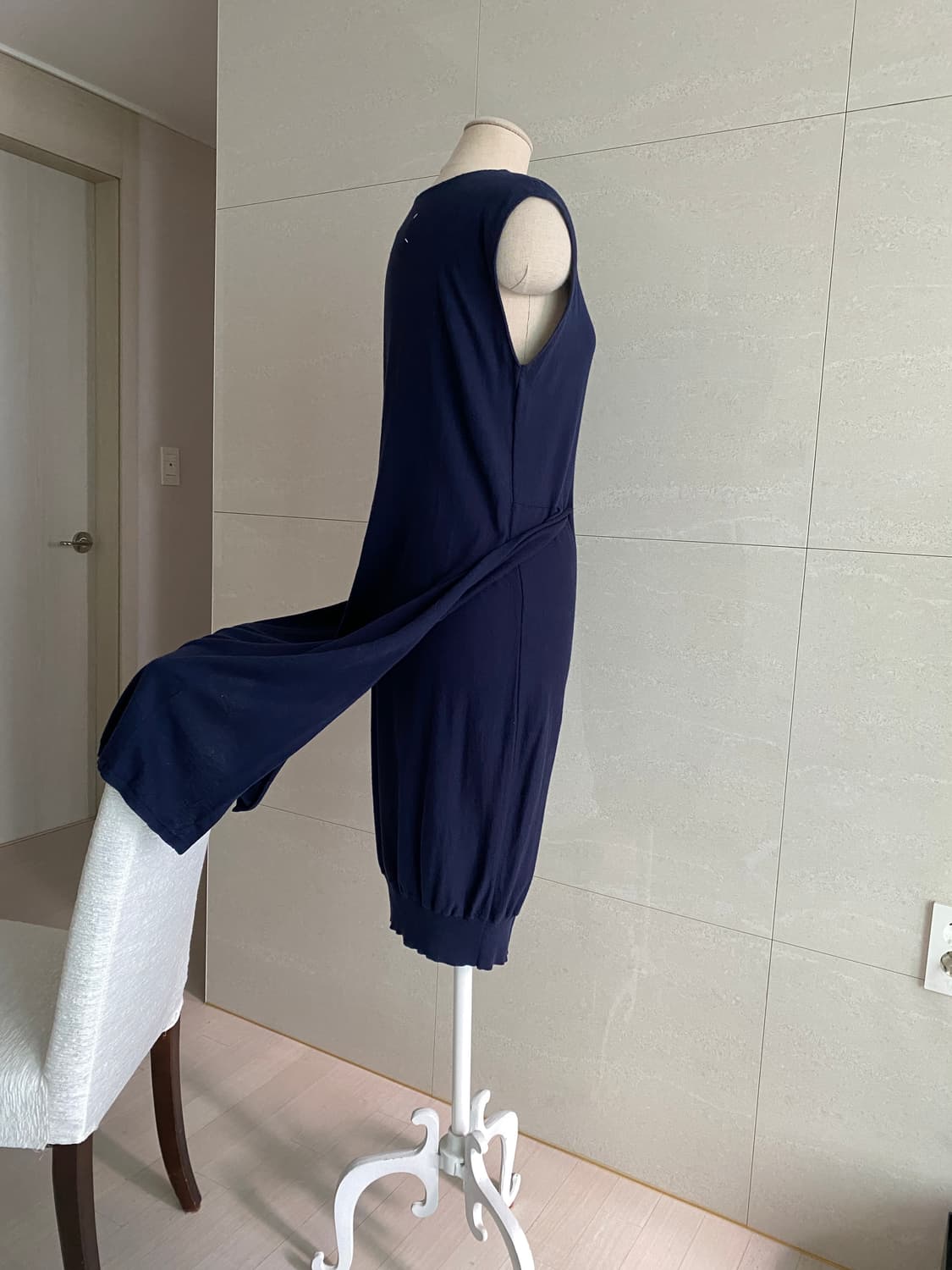 메종마르지엘라 컬렉션라인   코튼 캐시미어 니트 원피스M 상품이미지2