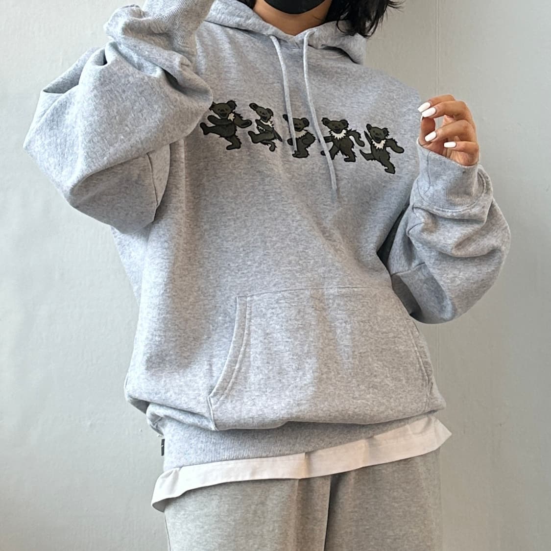 디네댓 X 그레이트풀데드 후드티 XL [40206] 상품이미지2