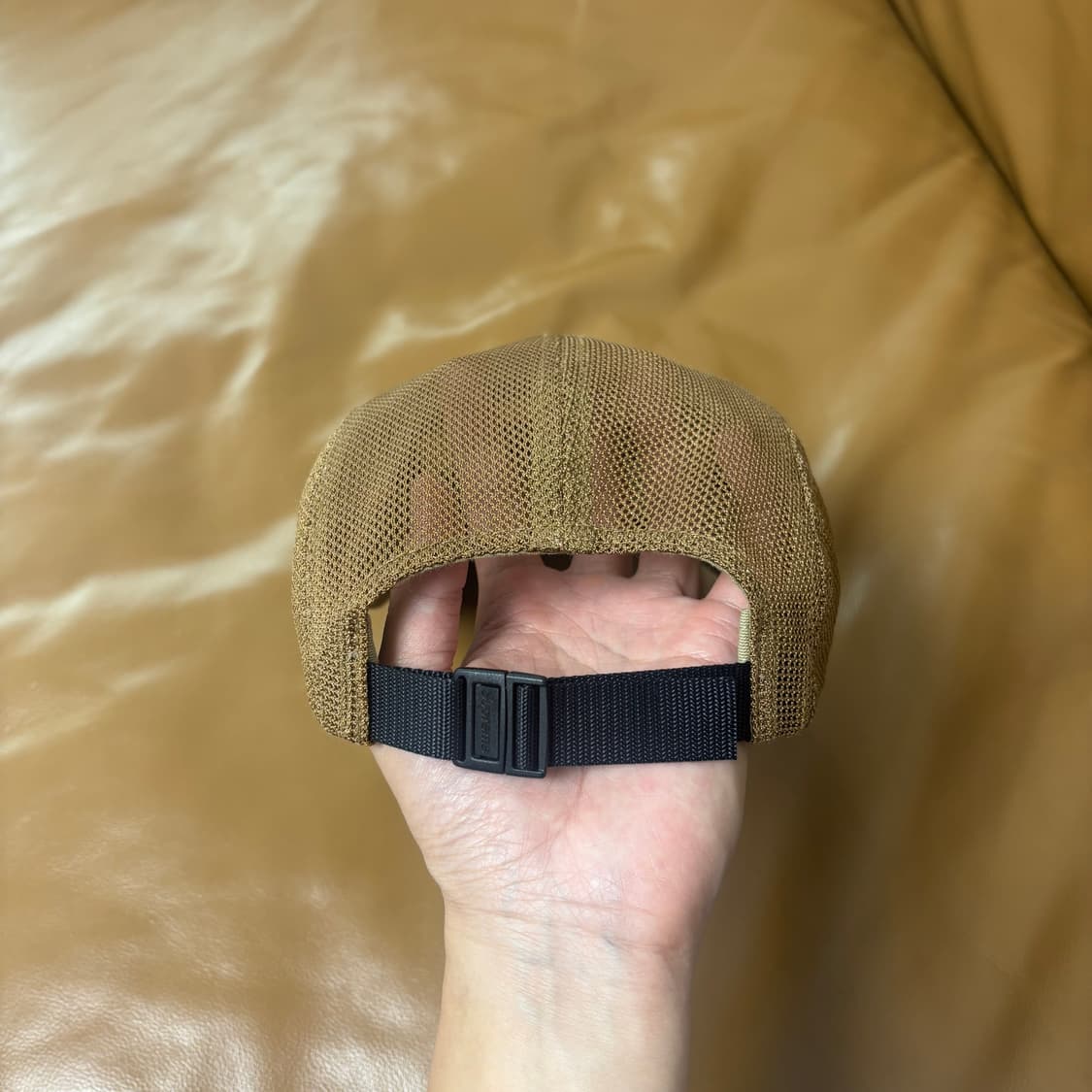 Supreme 슈프림 23ss 코듀라 메쉬 샌드 캠프캡 모자 (Sand) 상품이미지7
