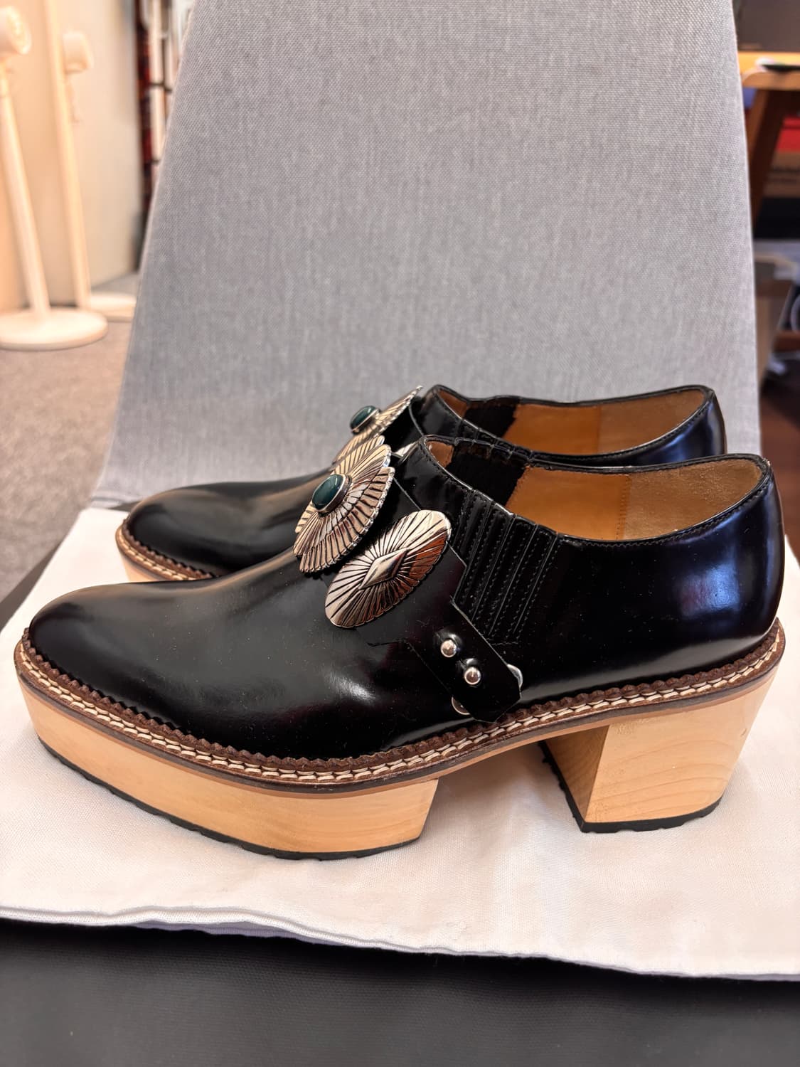 Toga pulla wood flat foam shoes 상품이미지4