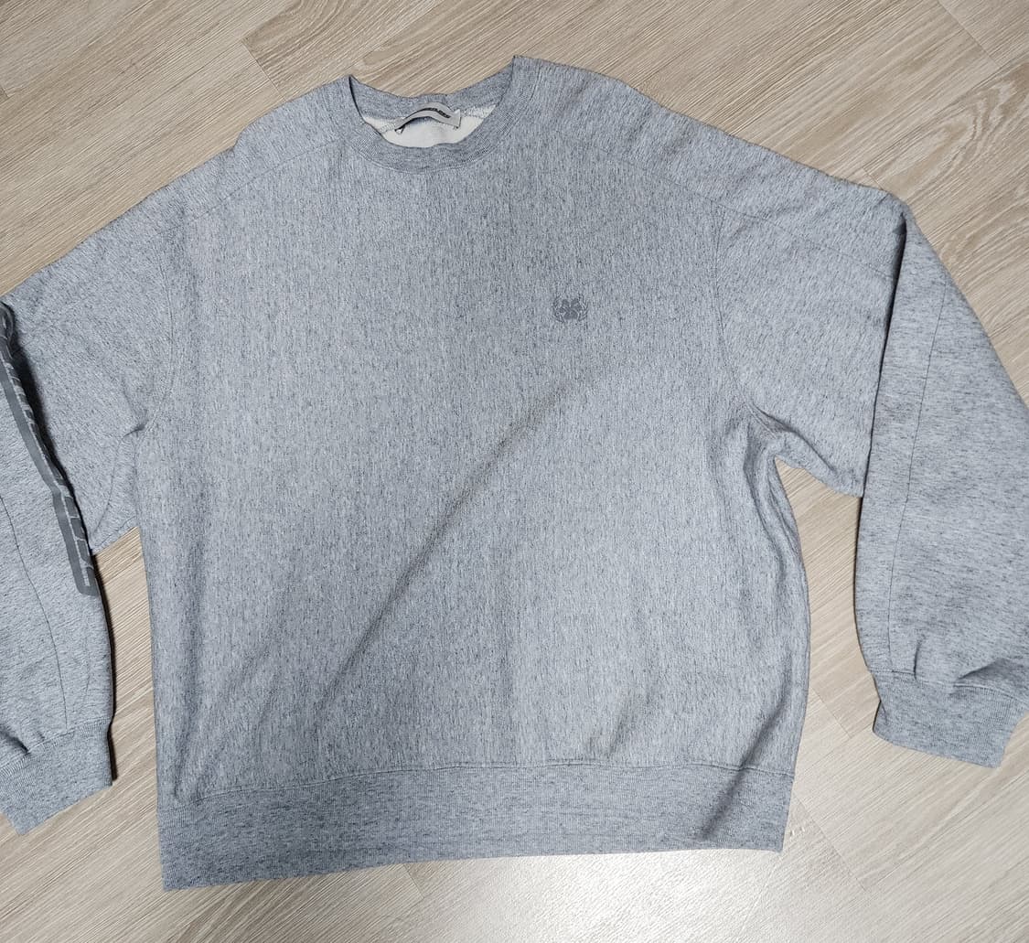 헤리티지플로스 그레이 맨투맨 티셔츠 상품이미지3