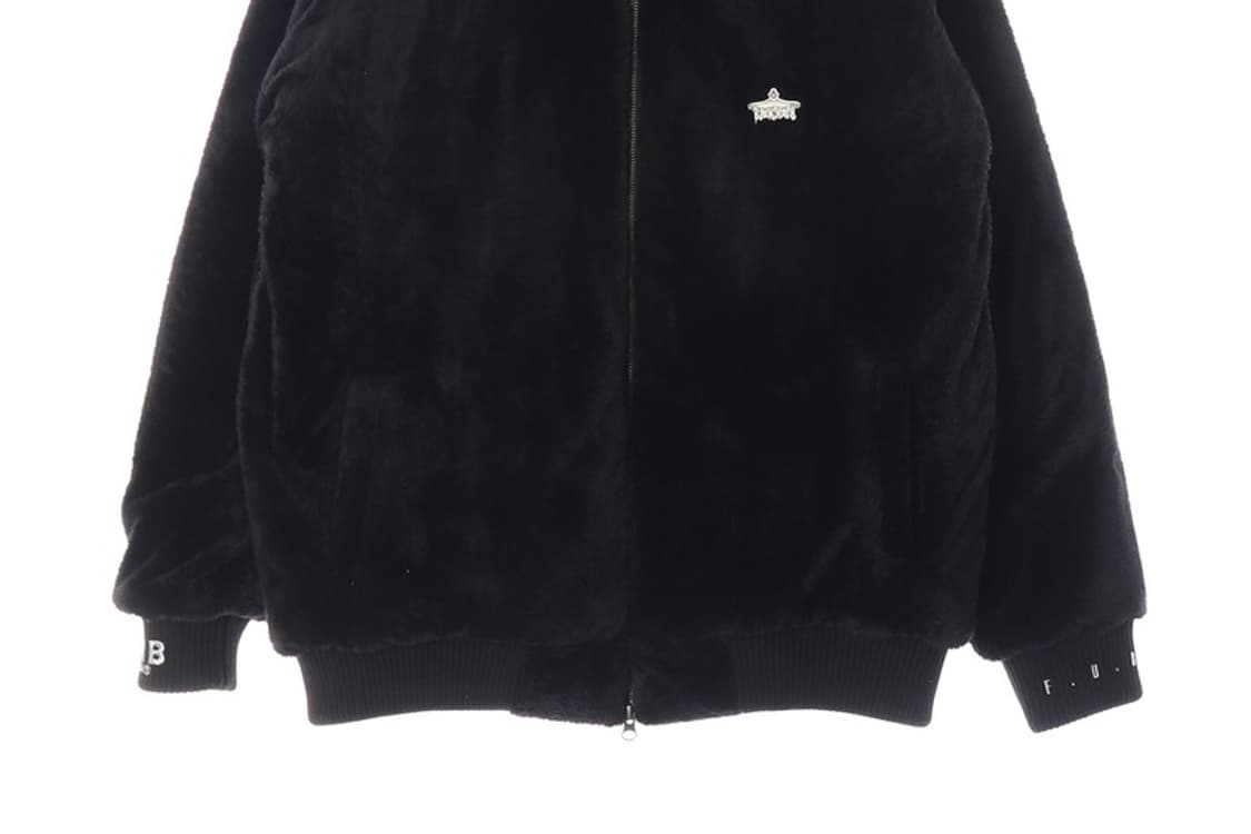 BLACKMAMBA 블랙 퍼 집업 자켓 1XL 상품이미지5