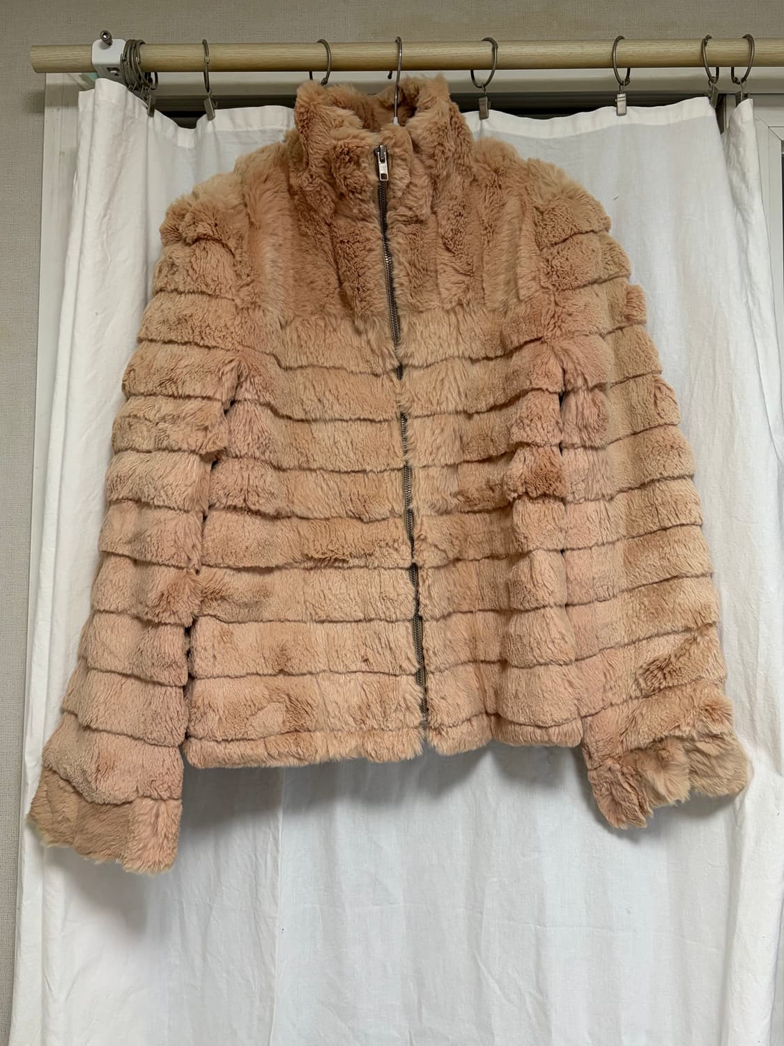 빈티지 토끼털 집업 상품이미지1