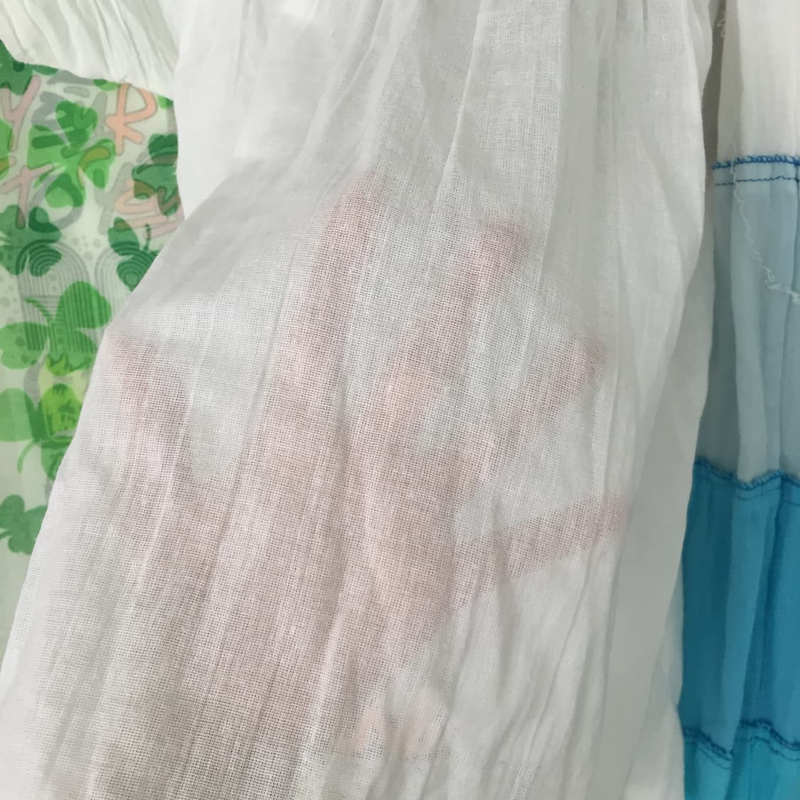 멕시코 자수 블라우스 롱스커트 하구미 코디 세트 상품이미지7