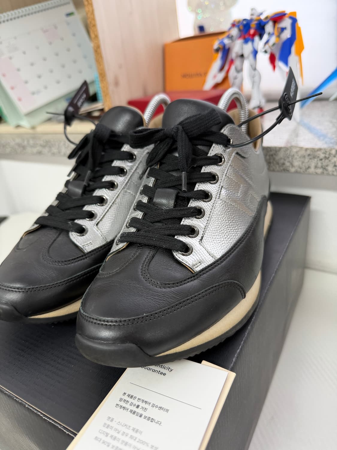 정품) 에르메스 퀵커 트레이너 스니커즈 260 상품이미지3