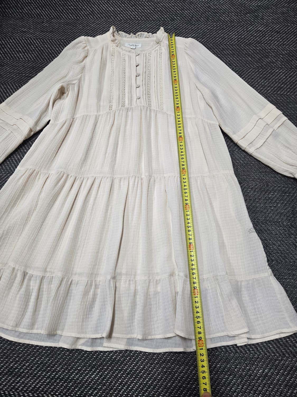 써스데이아일랜드 레이스 미니 원피스 상품이미지9