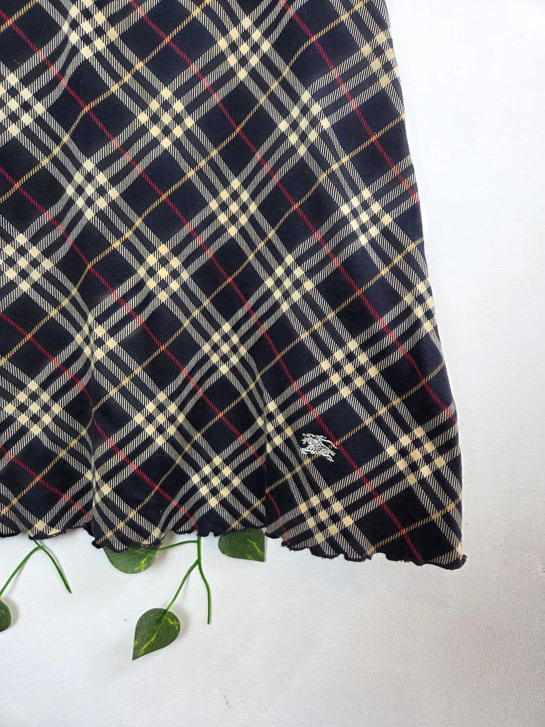 burberry blue label 다크네이비 체크 탑 상품이미지5