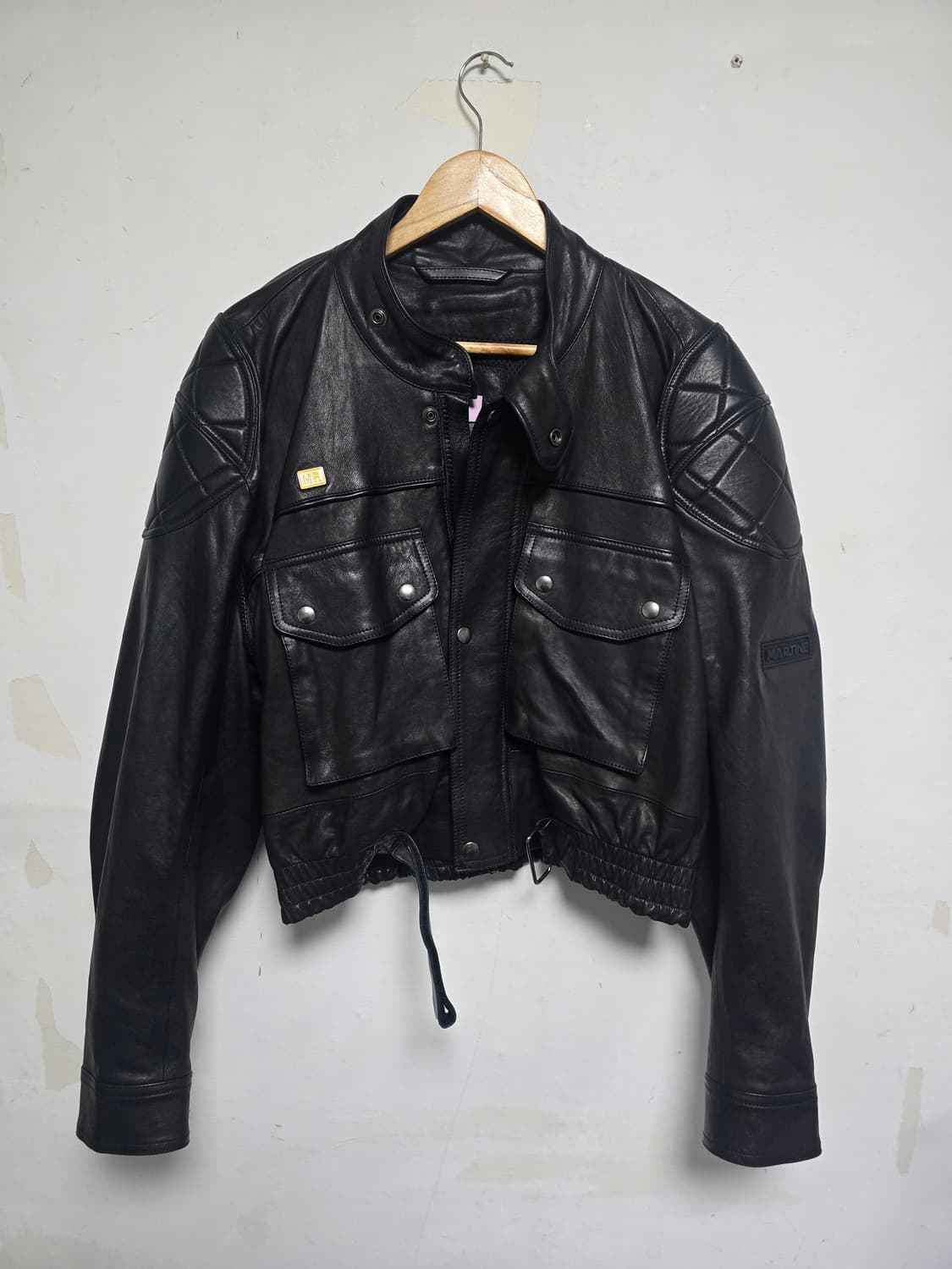 Martine Rose 리얼 양가죽 라이더 자켓 M  상품이미지4