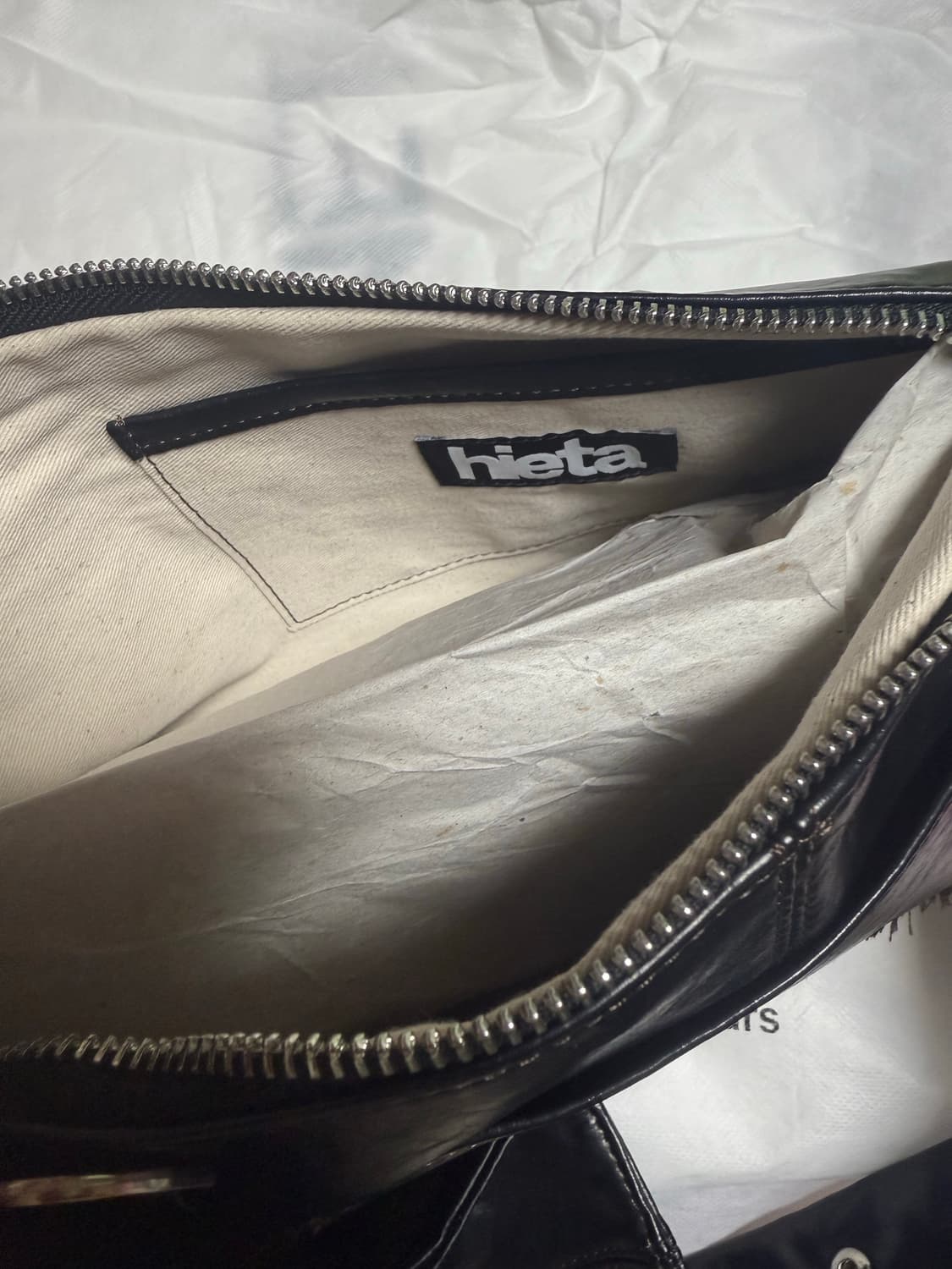 hieta 히에타 티나 숄더백 블랙 (새상품) 상품이미지4