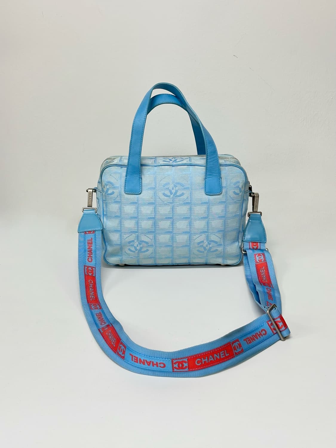 샤넬 뉴 트레블 자카드 토드 크로스백 상품이미지5