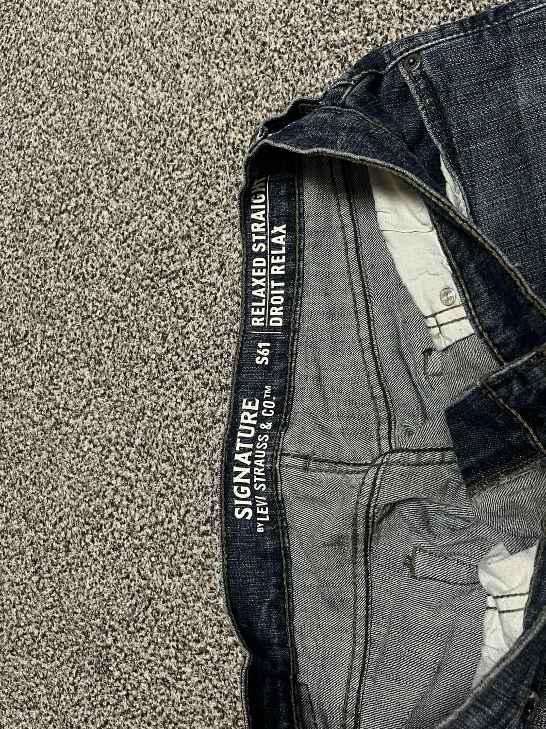 리바이스 시그니처진 S61 데님 상품이미지3