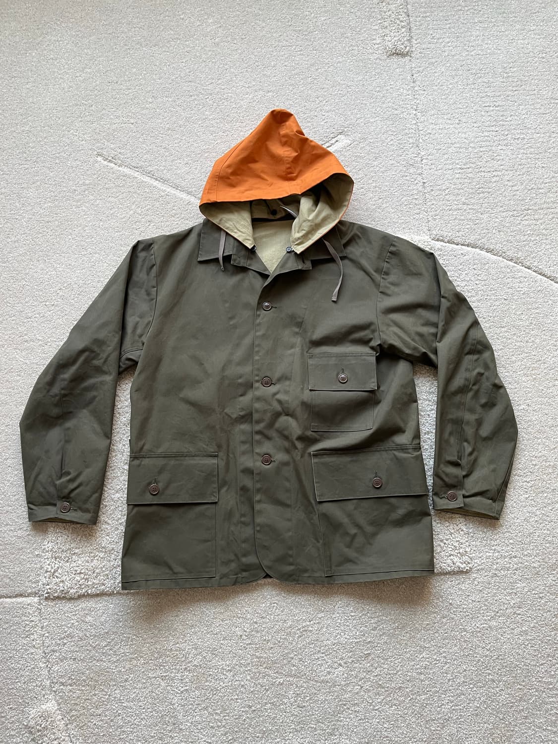 드레프로젯 H-Jacket 왁스드 코튼 헌팅 자켓 (105) 상품이미지2