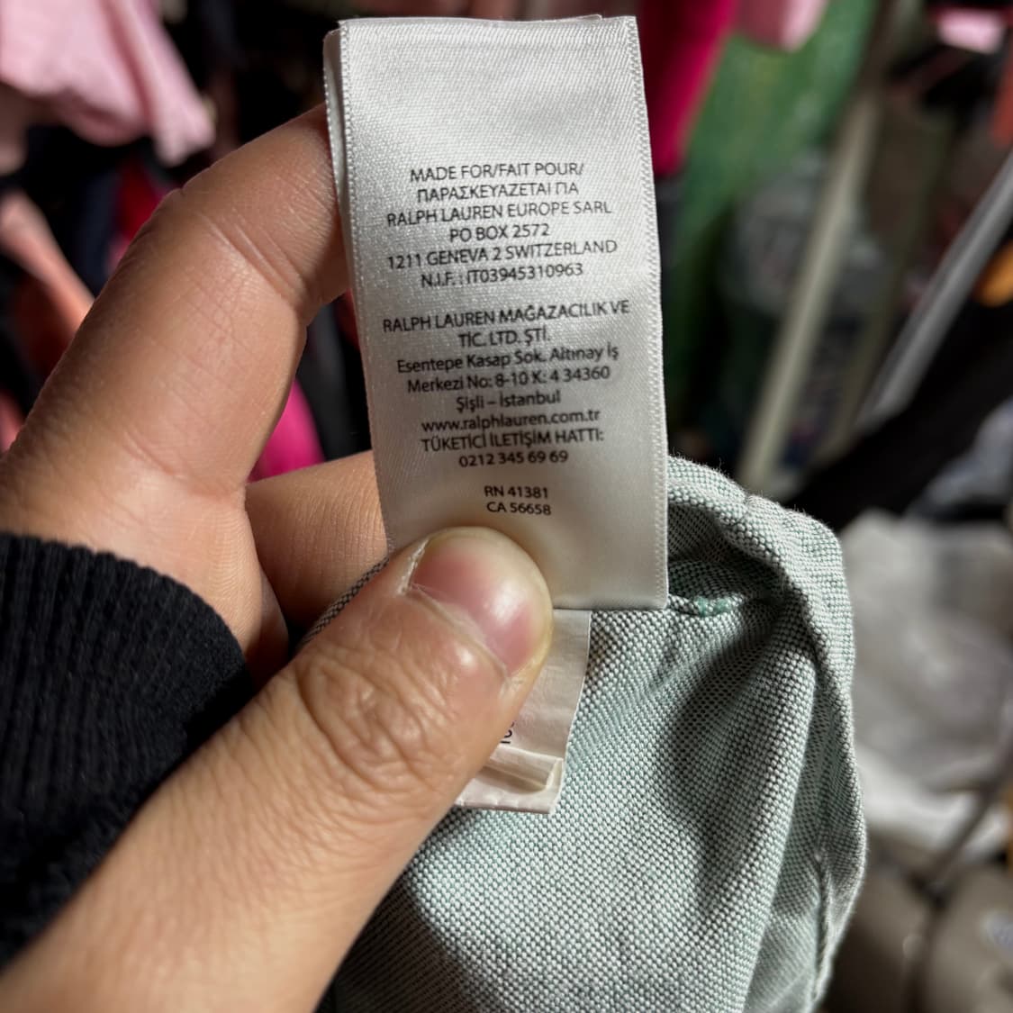 폴로 클래식핏 솔리드 셔츠 S 상품이미지6