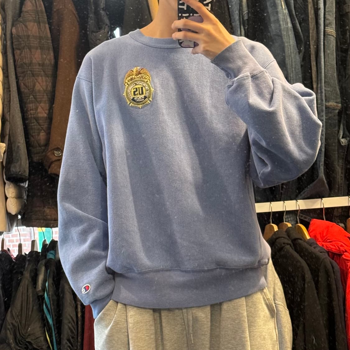 챔피언 프리미엄 리버스위브 빈티지 스웨츠셔츠 상품이미지1
