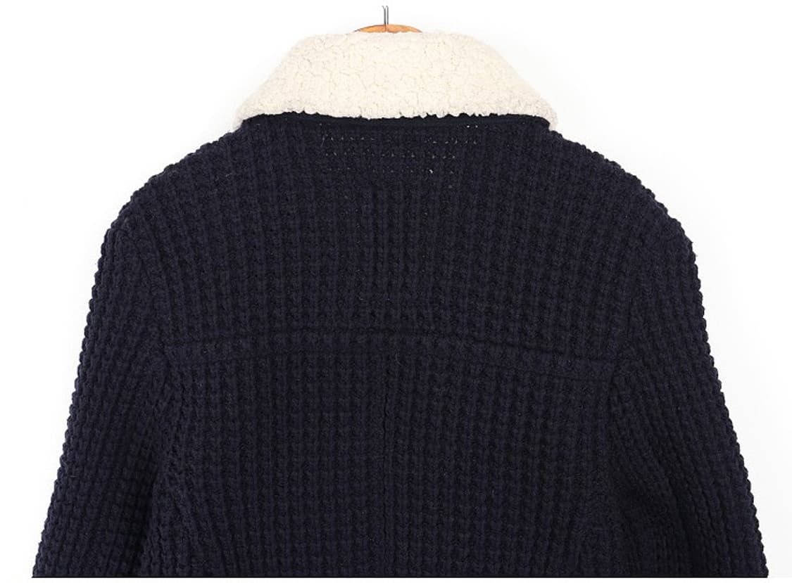 NHAV 니트자켓 (네이비) 상품이미지4