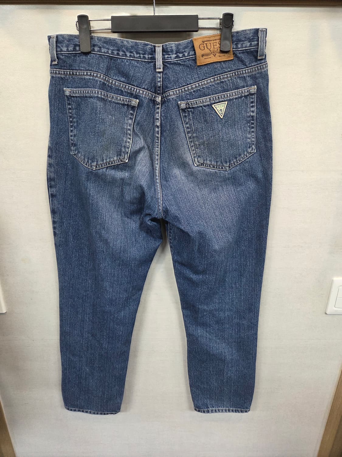 게스 올드스쿨 빈티지 usa 테이퍼드 데님팬츠 36 상품이미지2