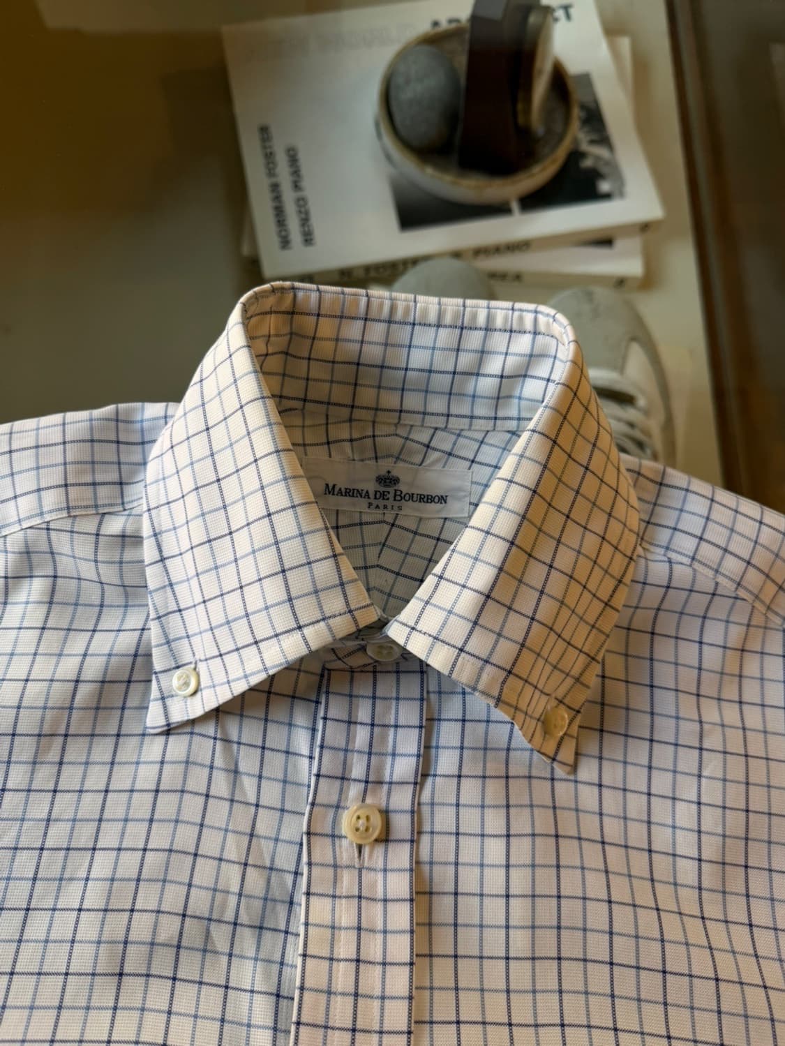 마리나 드 버번 버튼다운 셔츠 100 상품이미지9