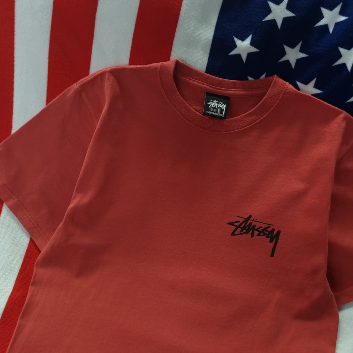 Stussy 스투시 플라워 봄 반팔 티셔츠 상품이미지2