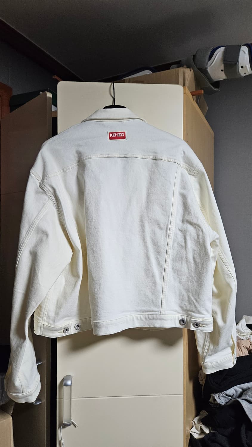 겐조 데님 자켓 화이트 정품 신품 110만원짜리 상품이미지7