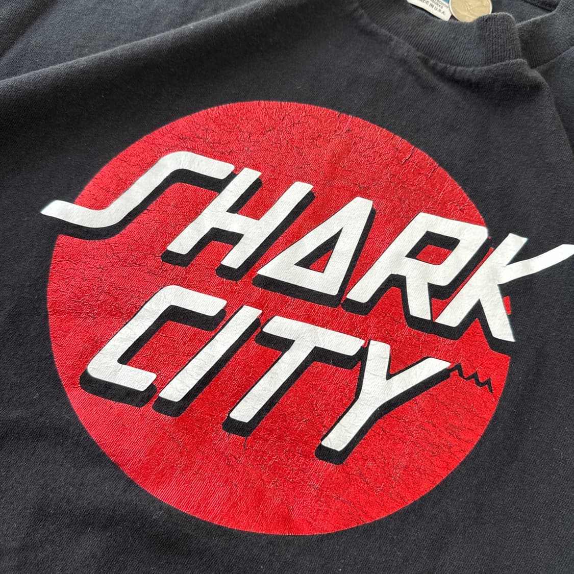 [90s] 프로클럽 'Shark City' 그래픽 티셔츠 상품이미지2