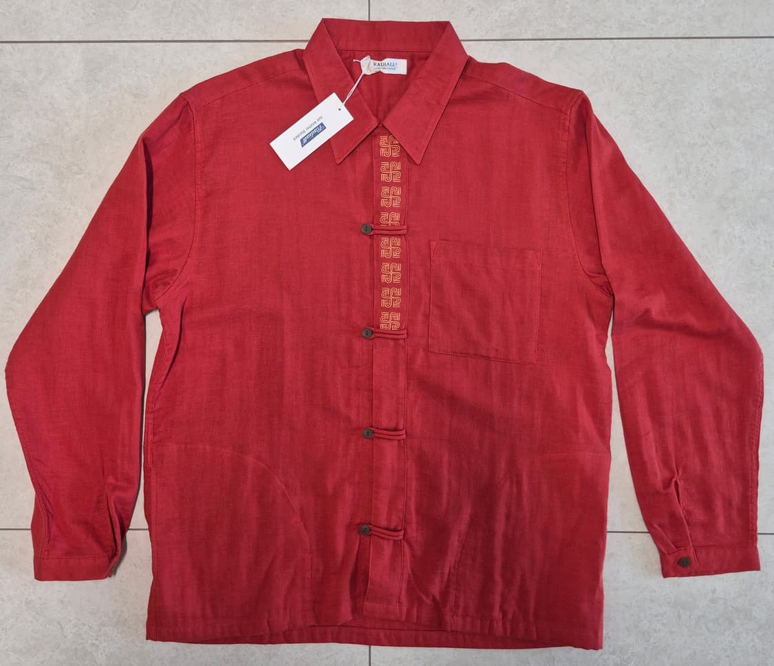 RADIALL Oriental 
Linen Shirt [XL] 상품이미지6
