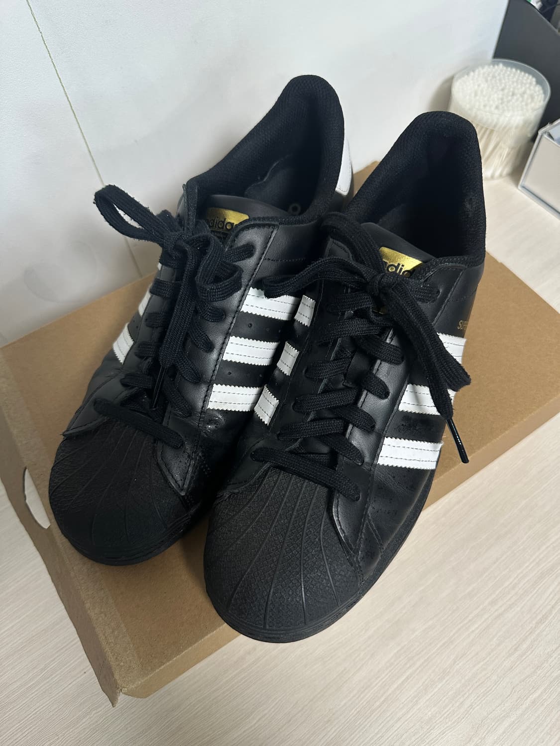 아디다스 슈퍼스타 블랙 280 상품이미지1