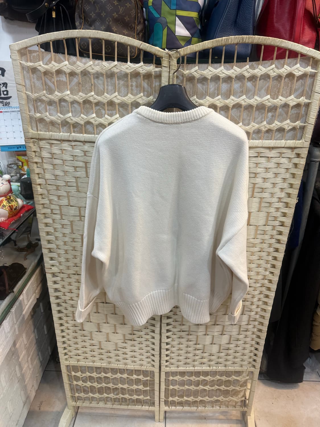 95/20fw 정품 아미 빅로고 니트 팝니다 상품이미지7