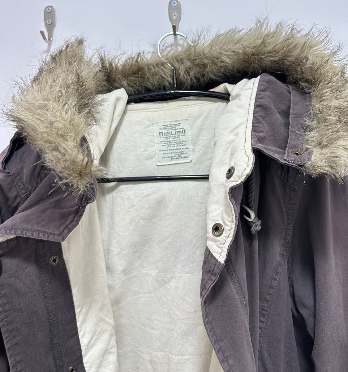 Grunge fur padded jacket 상품이미지9