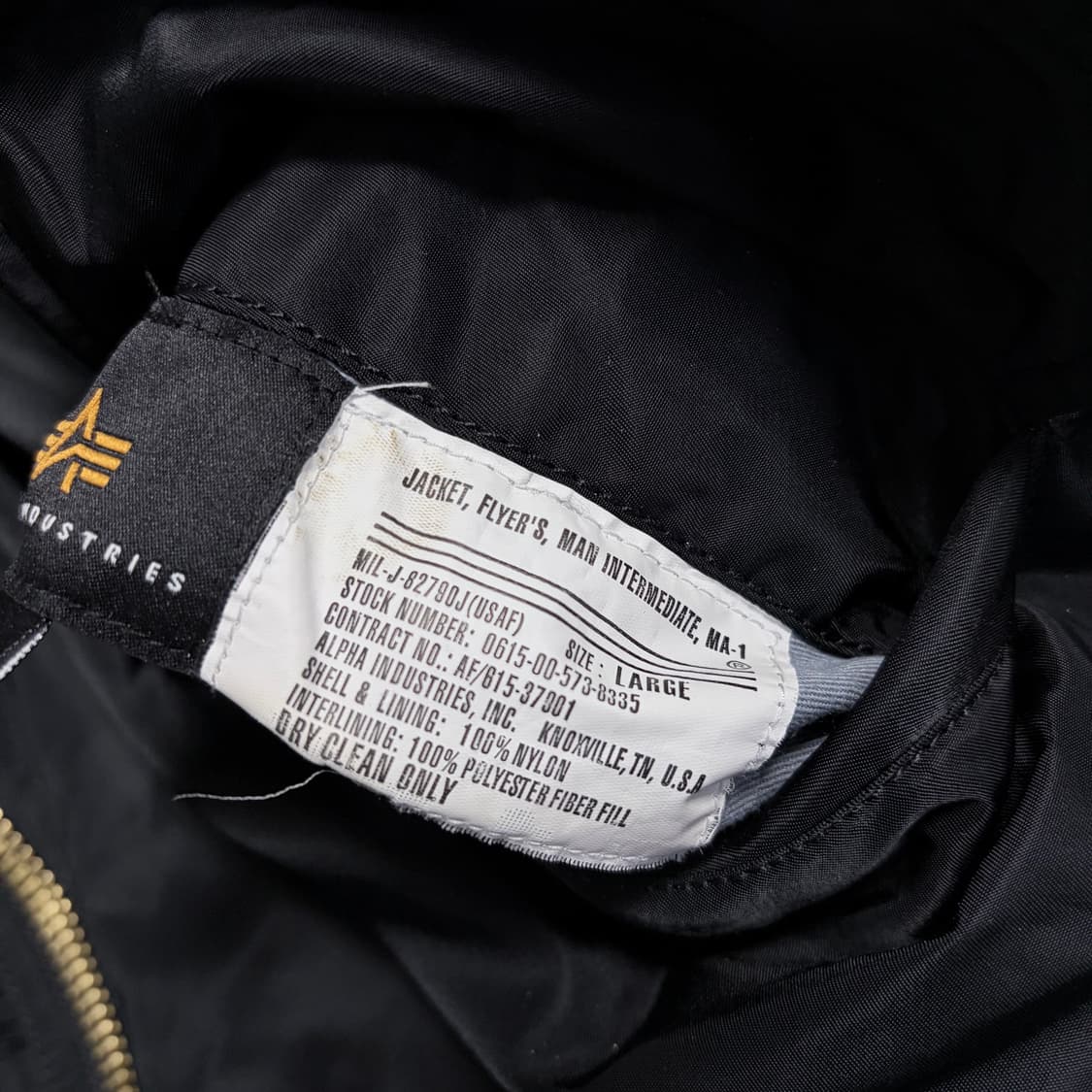 알파인더스트리 리버시블 ma-1 자켓 상품이미지6