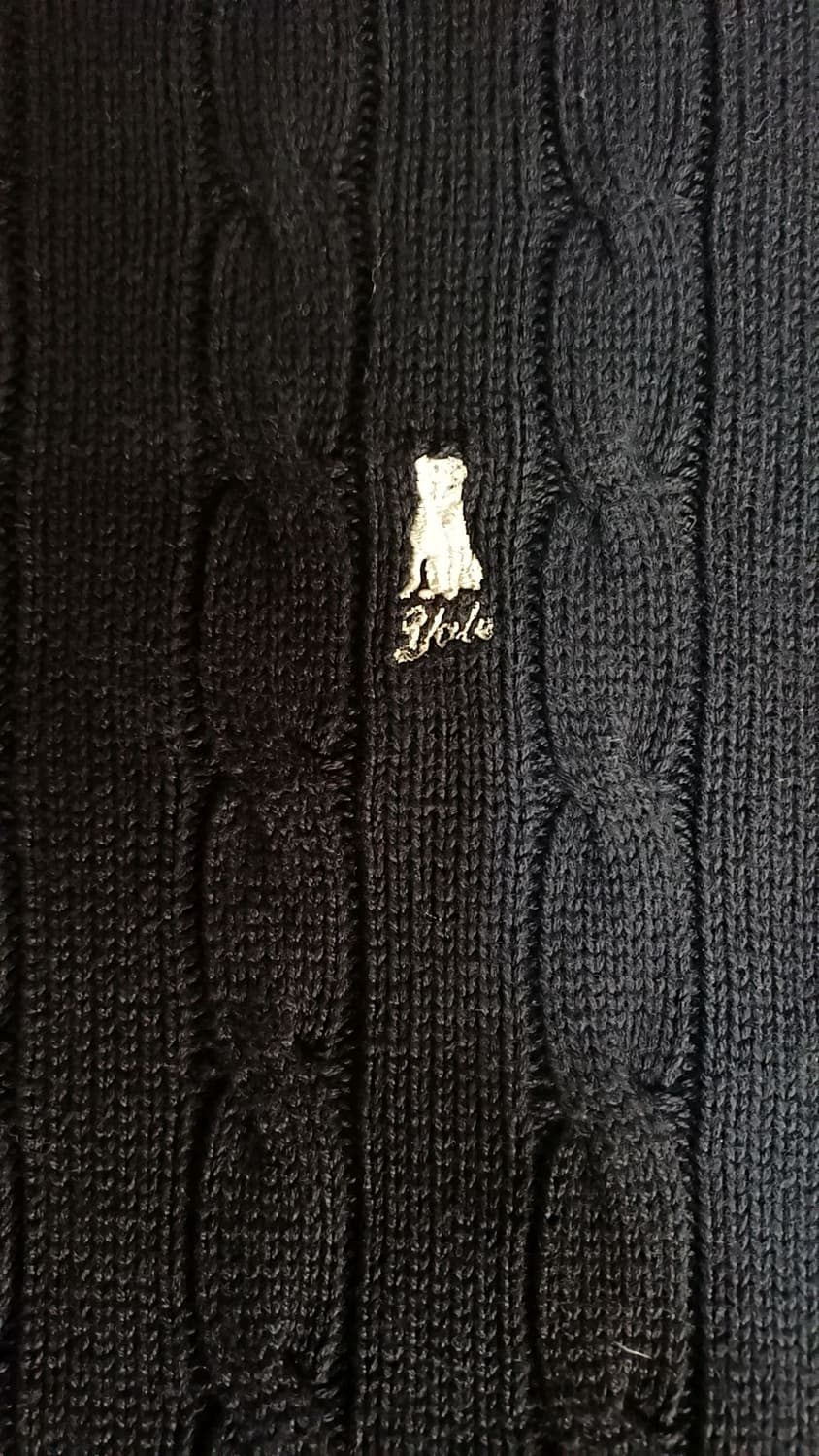 예일 꽈배기니트 100 가슴55 기장69 상품이미지5