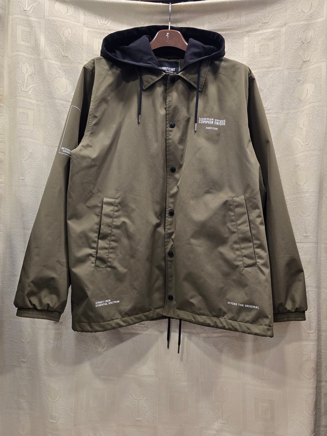 시그니피컨트 후드 코치 자켓 105 카키 상품이미지1