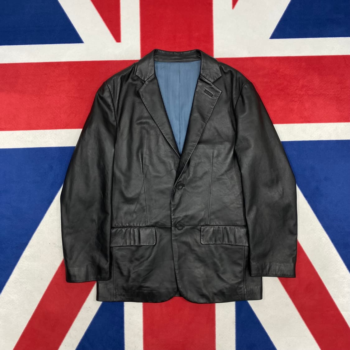 빈티지 양가죽 미니멀 블레이져 100 상품이미지1