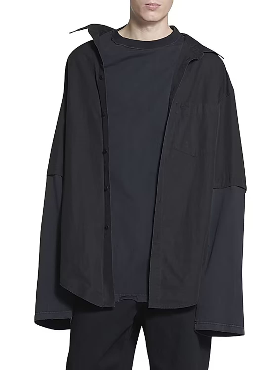 [3] 발렌시아가 트롱프뢰유 셔츠 상품이미지1