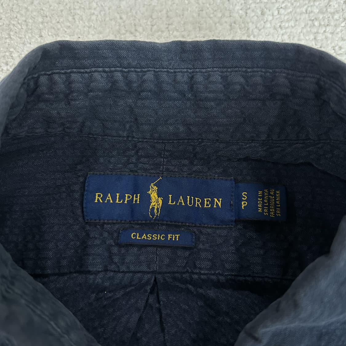 폴로 랄프로렌 네이비 셔츠 남방 90 상품이미지2