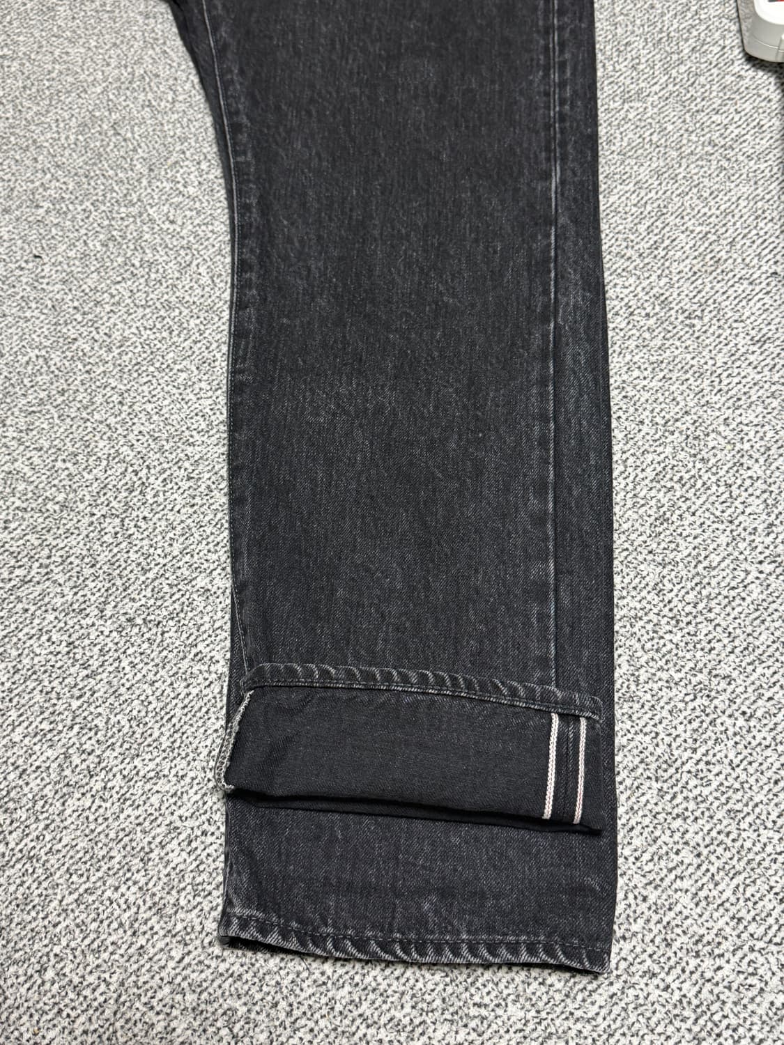 오디너리핏츠 루즈 앵클데님 블랙 32 비이커매장판 상품이미지3