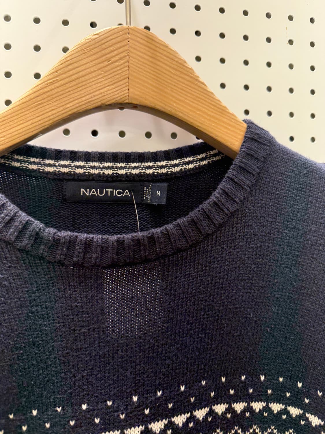 Nautica 노르딕 패턴 니트 스웨터 U205 상품이미지5