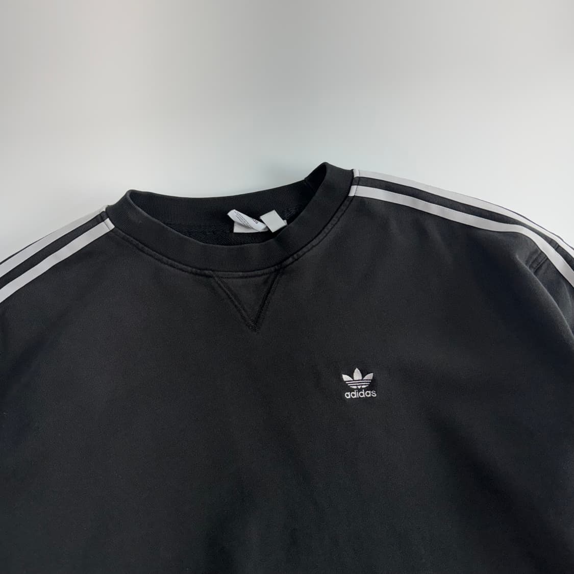 Adidas 아디다스 스몰 파이어로고 블랙 트랙탑 맨투맨  상품이미지4