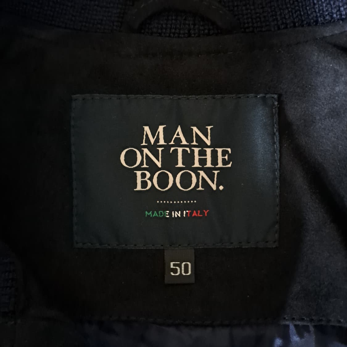 (택포) 맨온더분 스웨이드 고트스킨 A-1 자켓 50 B268 상품이미지6