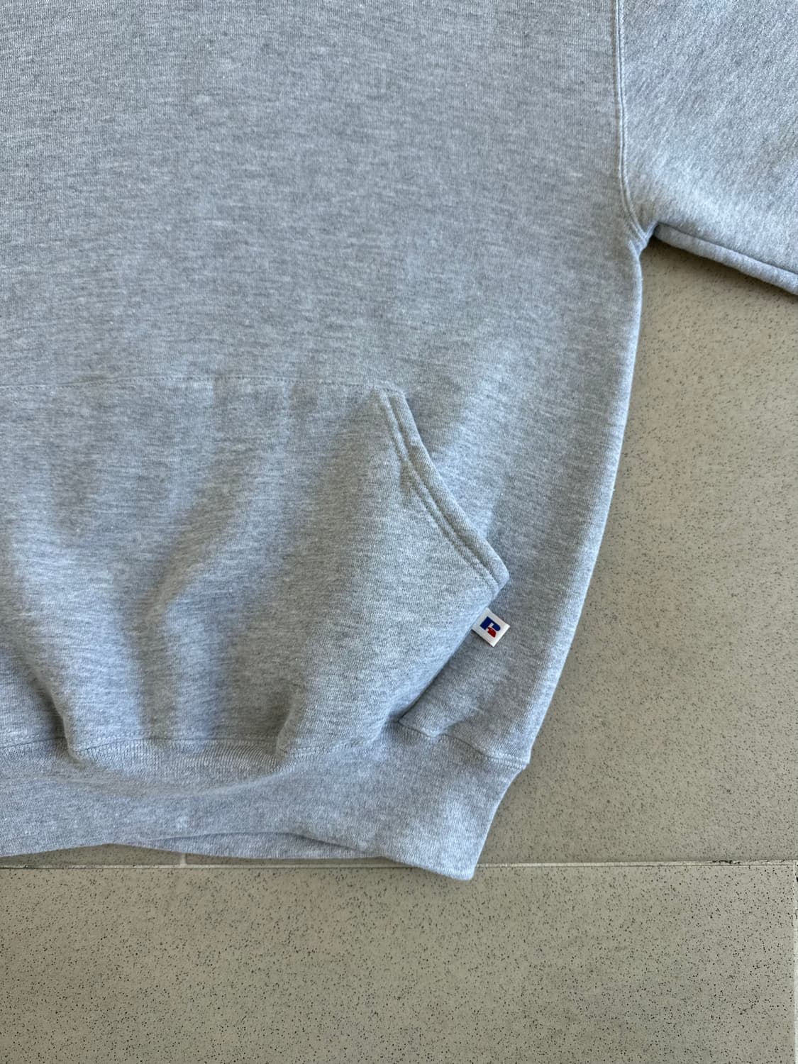 90s 빈티지 러셀 후드 그레이 M 상품이미지3