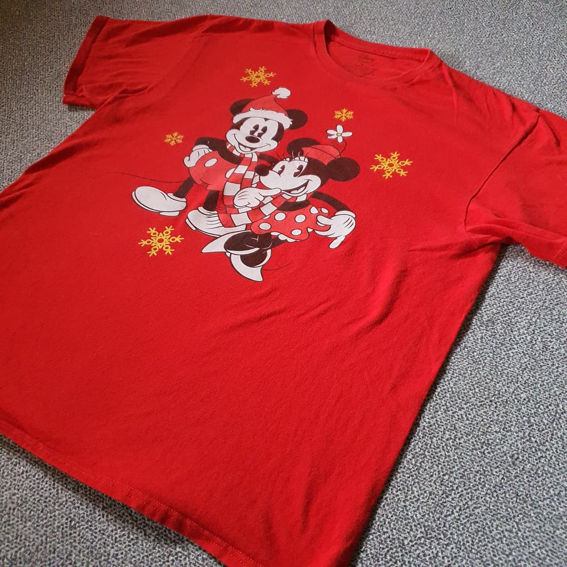 디즈니 크리스마스 미키 마우스 티셔츠 no.46 상품이미지2
