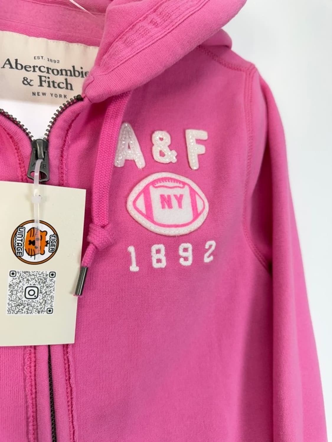 아베크롬비 패치 후드집업 상품이미지3