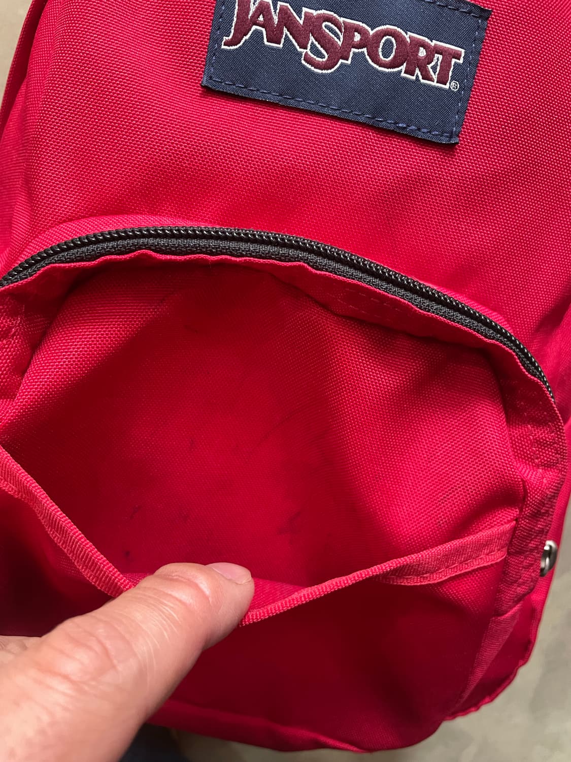 잔스포츠 미니 백팩 레드 상품이미지3