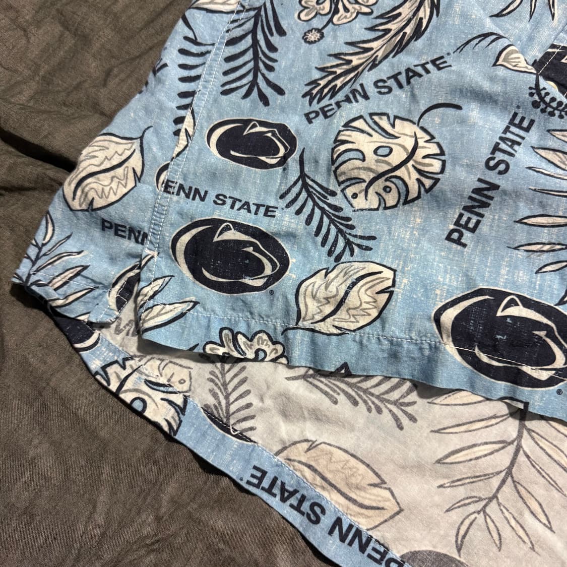 Wes & Willy Penn State Floral S/S Shirts 상품이미지5