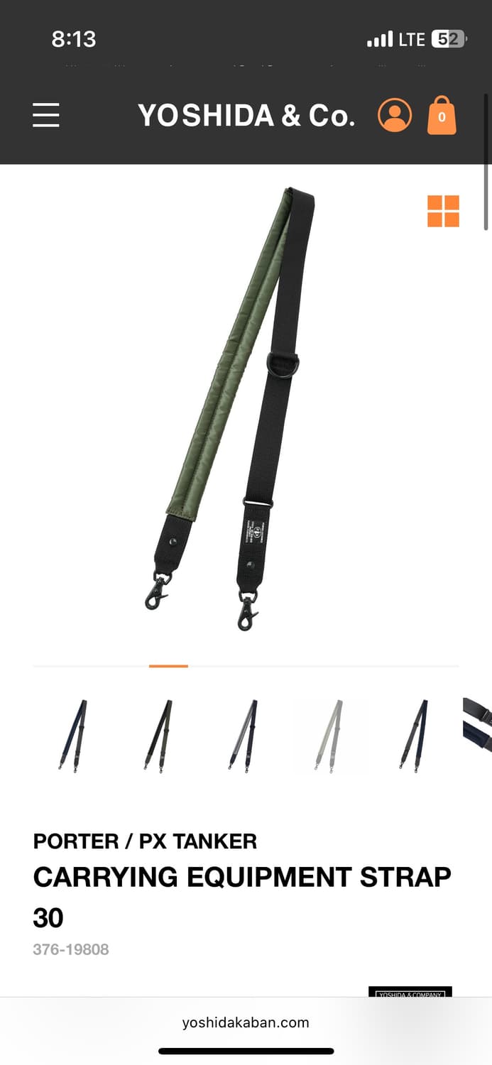 포터 PX 탱커 볼링백 (porter px tanker) 상품이미지2